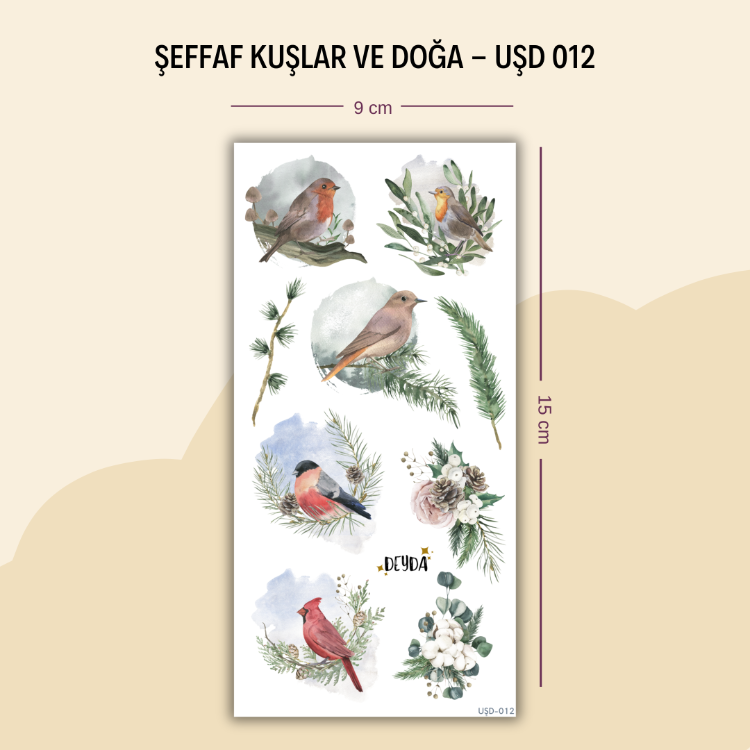 UŞD-012 Kuşlar ve Doğa