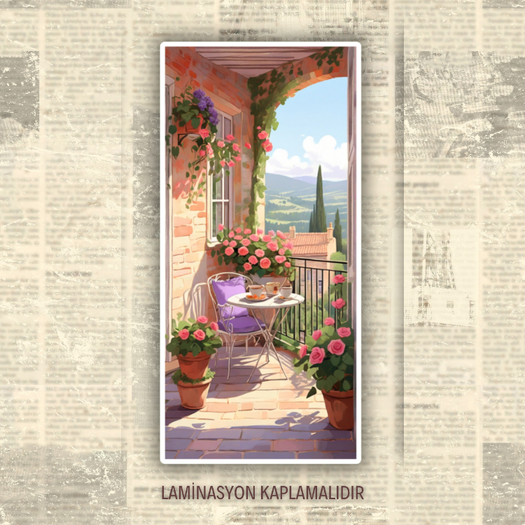 Balkon | Kitap Ayracı