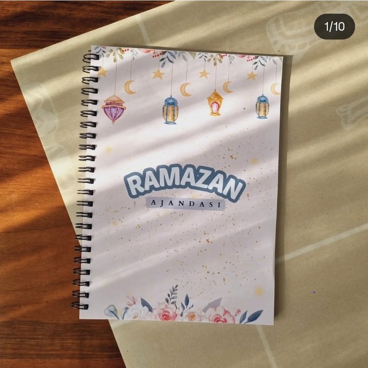 Ramazan Ajandası - 3 Sayfa Sticker Hediyeli