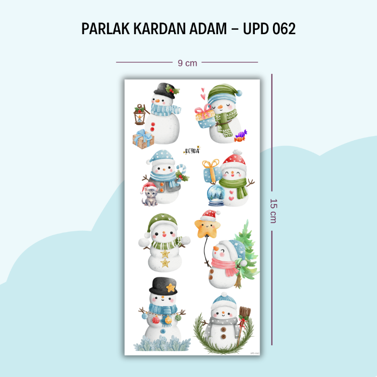 UPD-062 Kardan Adam Sticker