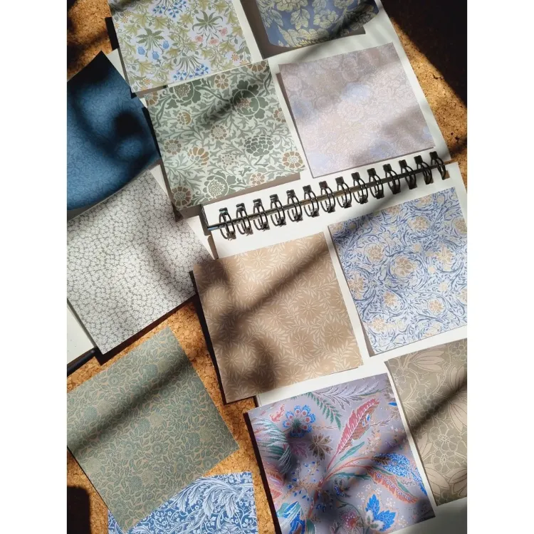 Vintage İnce Desenler Scrapbook Kağıtları