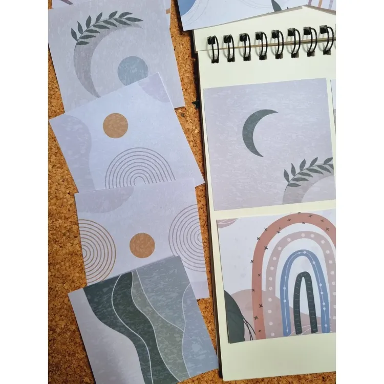 Bohem Scrapbook Kağıtları