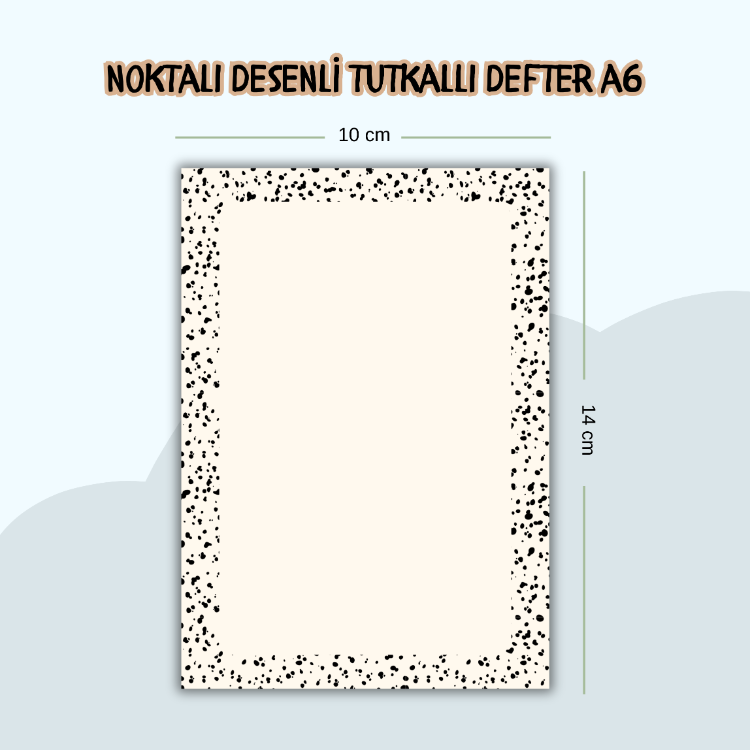 Benekli Tutkallı Defter
