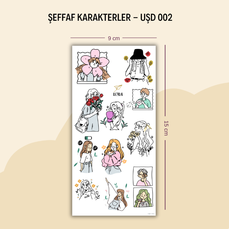 UŞD-002 Karakterler