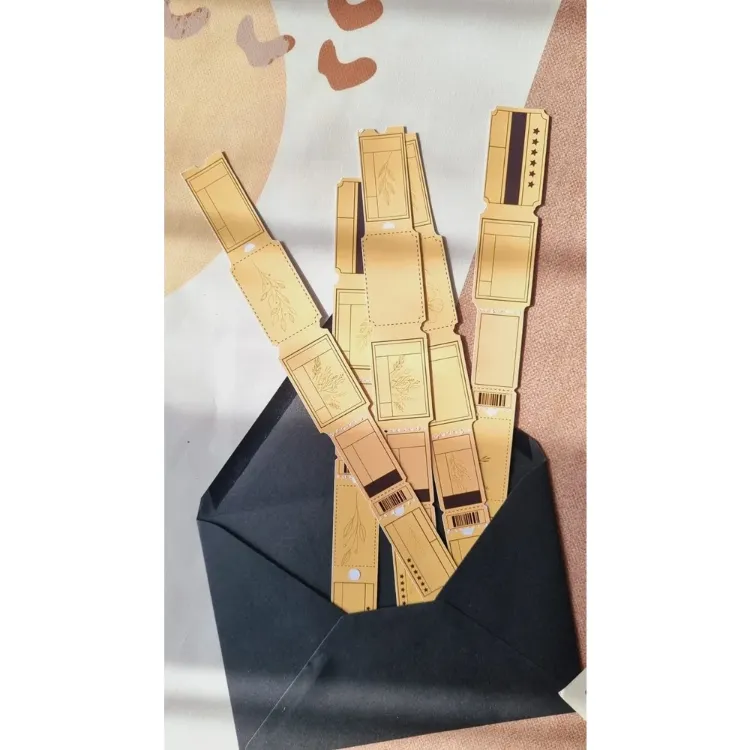 5 Şerit Bilet Sticker Seti
