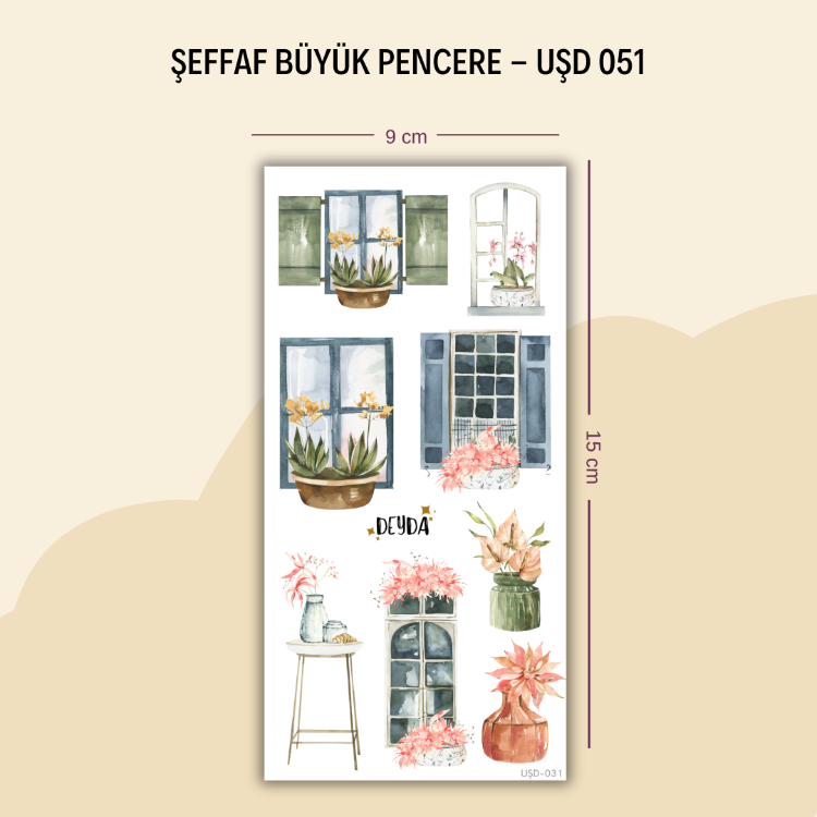 UŞD-051 Büyük Pencere