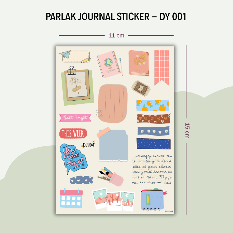 DY-001 Journal Sticker