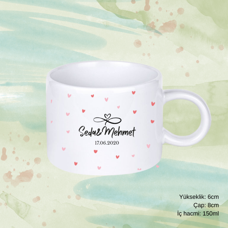 Romantik-Kişiye Özel Kupa