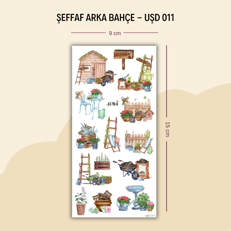UŞD-011 Arka Bahçe