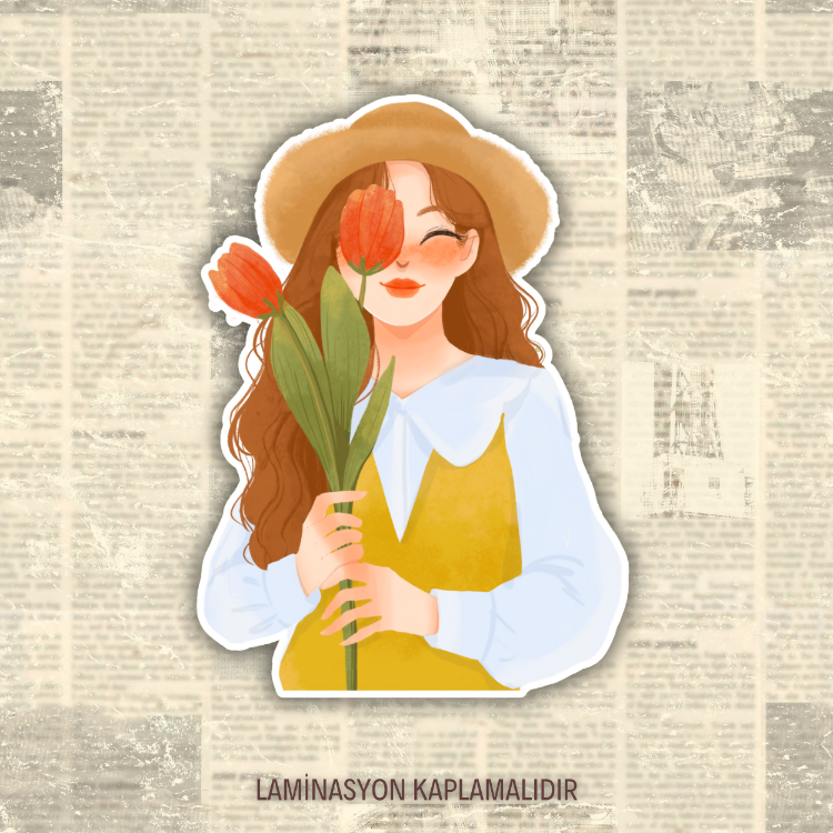 Laleli Kız | Kitap Ayracı