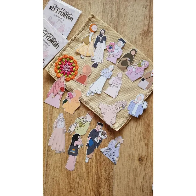 Tesettürü Seviyorum Sticker Paketi