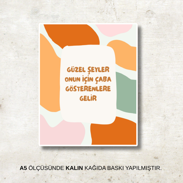 Çaba | Poster