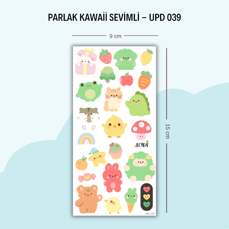 UPD-039 Kawaii Sticker