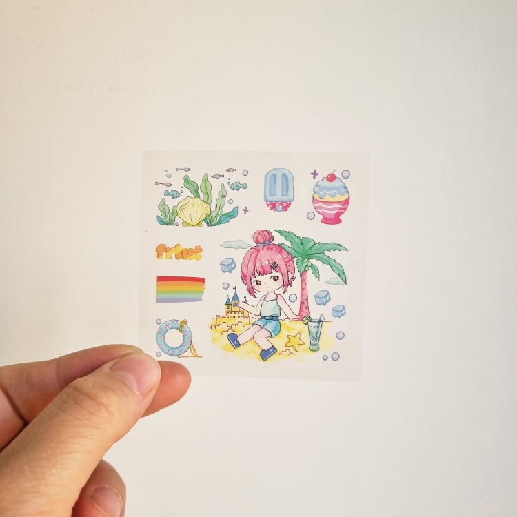 100 Sayfa Sticker DEV KUTU