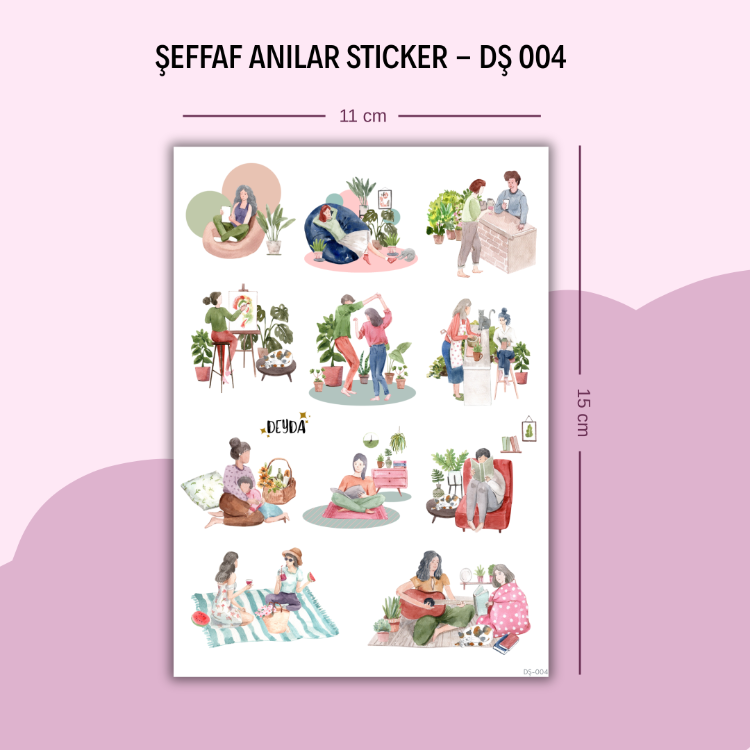 DŞ-004 Anılar Sticker