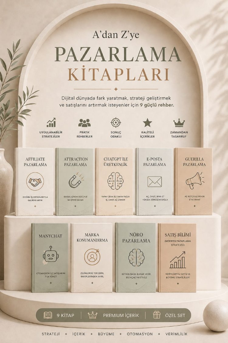 Pazarlama Kitapları 