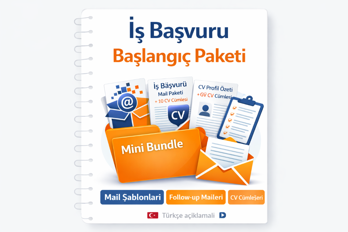 İş Başvuru Başlangıç Paketi (Bundle)