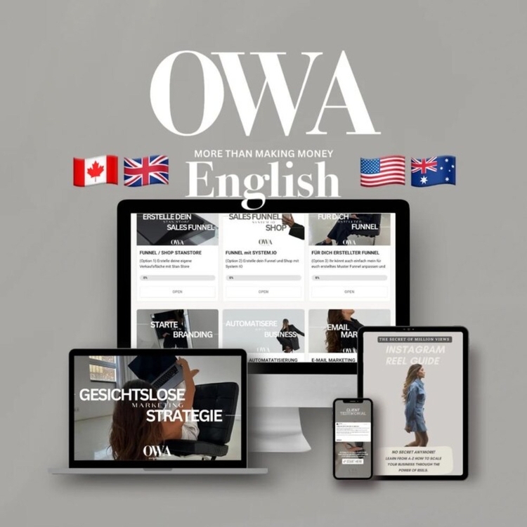OWA | Online Wealth Academy+Al Academy ( Türkçe / Deutsch / English)