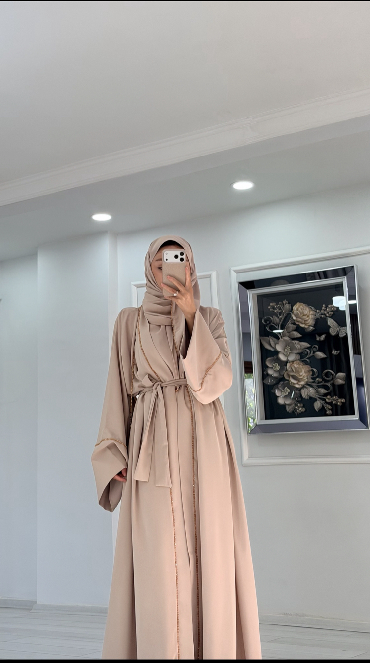 TAŞ 3’LÜ ABAYA TAKIM