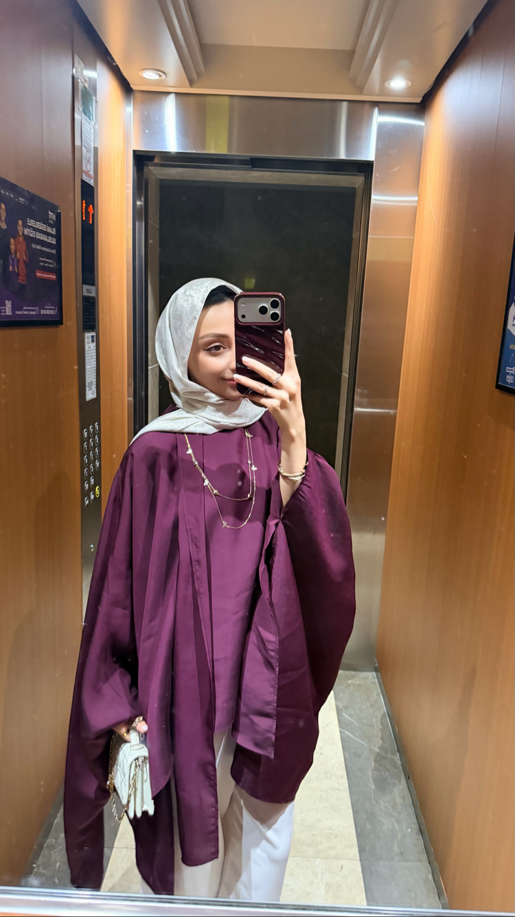 Mürdüm Asimetrik Bluz