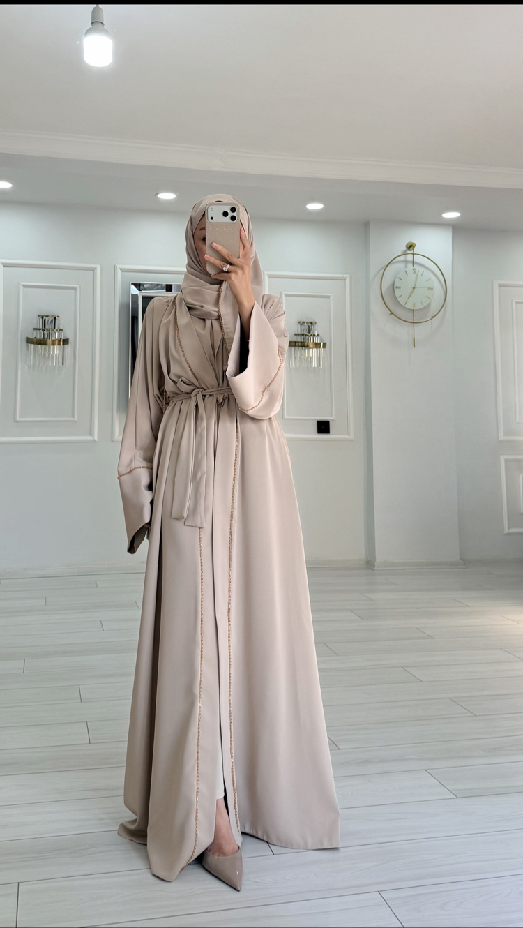 TAŞ 3’LÜ ABAYA TAKIM