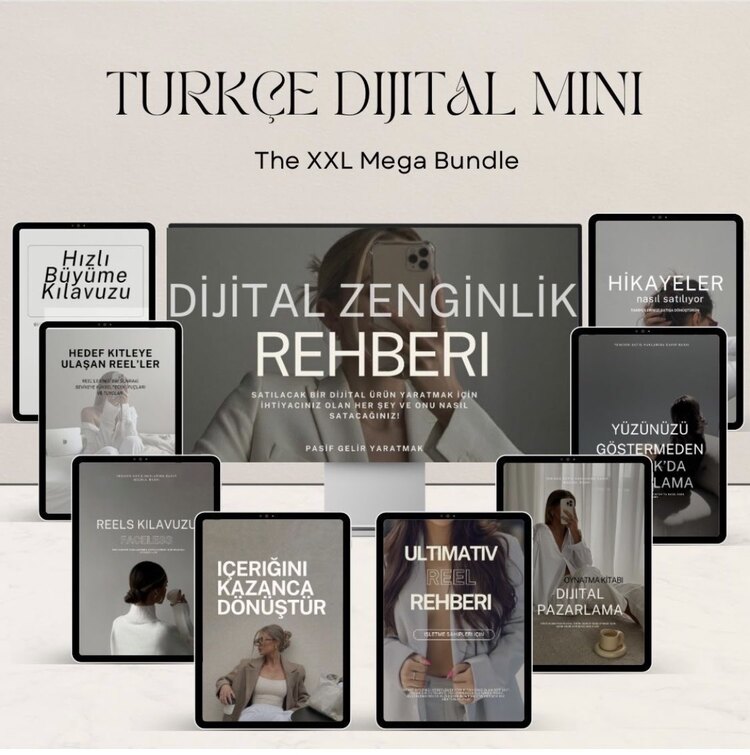 TÜRKÇE DİJİTAL MİNİ XXL BUNDLE
