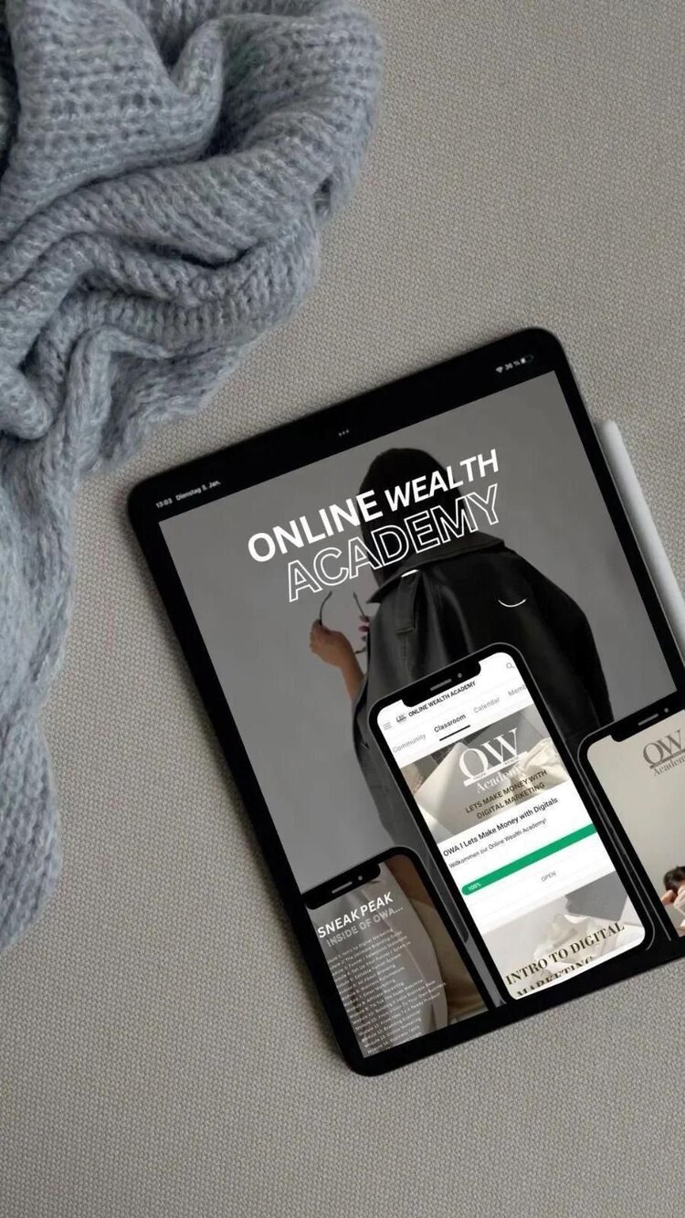 Online Wealth Academy Kurs ( Türkçe / Deutsch / English/Flamence)