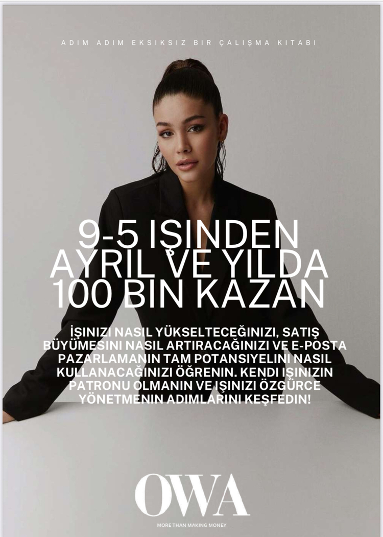 9-5 İŞİNDEN AYRIL VE YILDA 100000 KAZAN