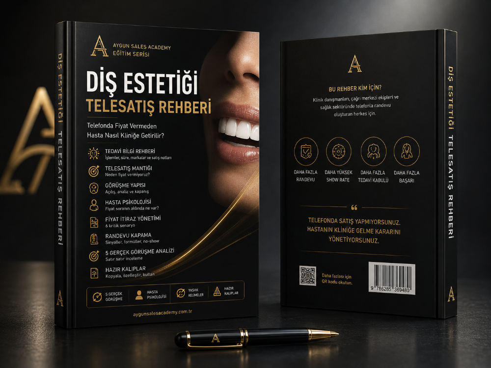 Diş Estetiği Telesatış Rehberi - Telefonda Fiyat Vermeden Hastayı Kliniğe Getir