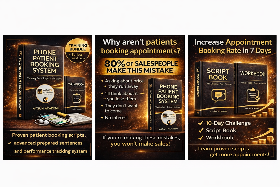 The Phone-to-Appointment Sales System – Complete Healthcare Sales Training Set