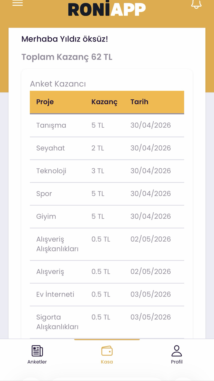 Anket Çözerek Kazan !!