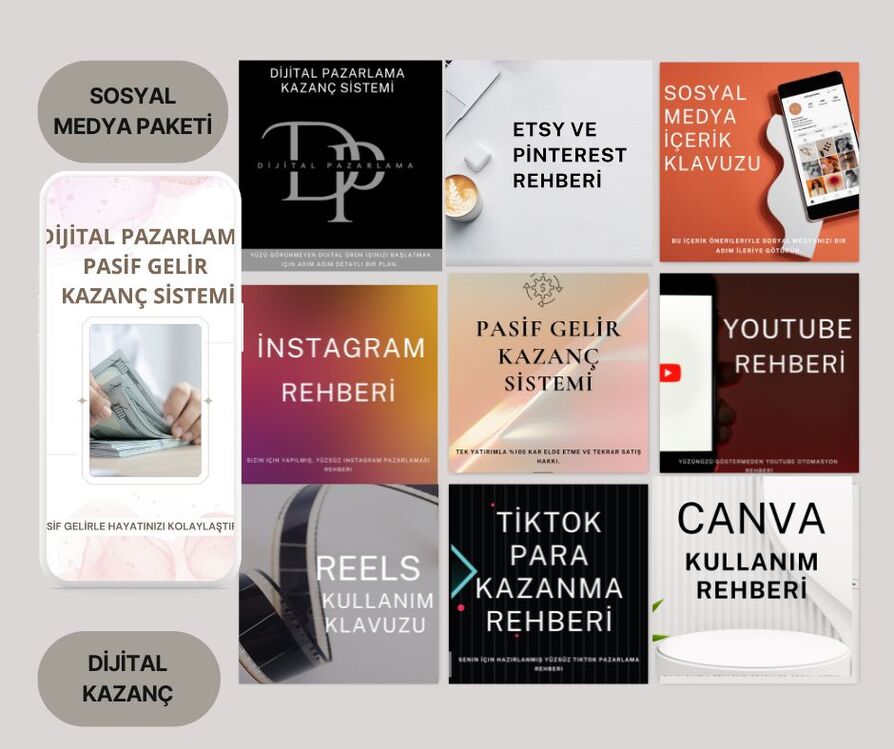 SOSYAL MEDYA PAKETİ - İÇERİK ÜRETİCİSİNİN REHBERİ