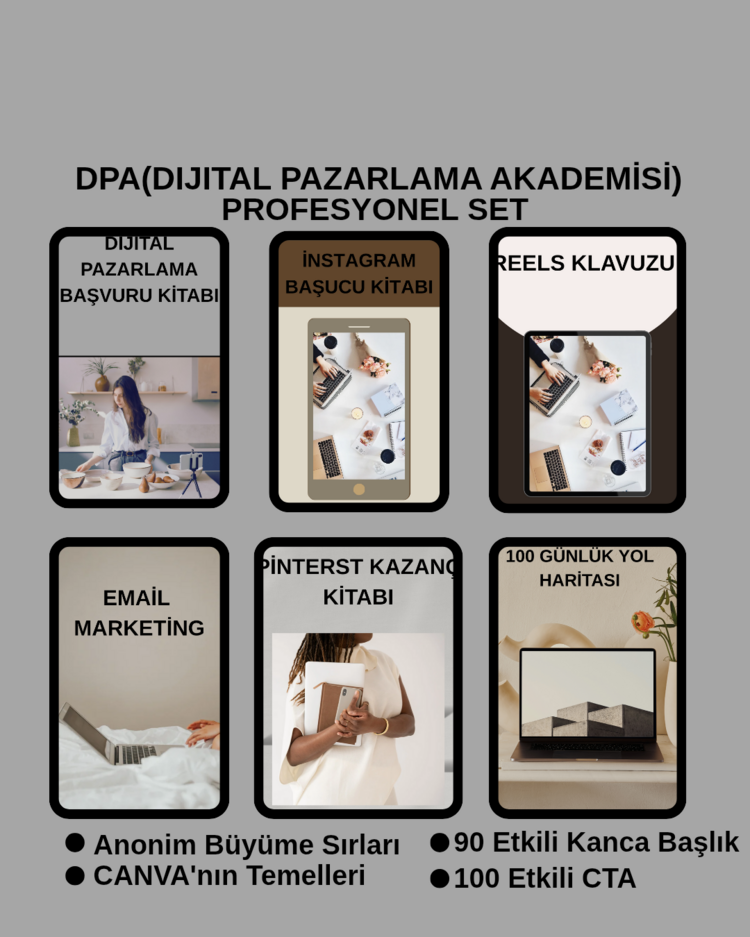 DPA PROFESYONEL SET + DANIŞMANLIK+6000 REELS HEDİYE