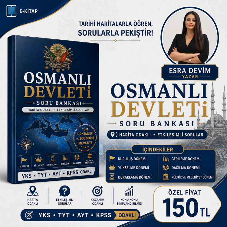 OSMANLI DEVLETİ FASİKÜL SORU BANKASI | E-KİTAP