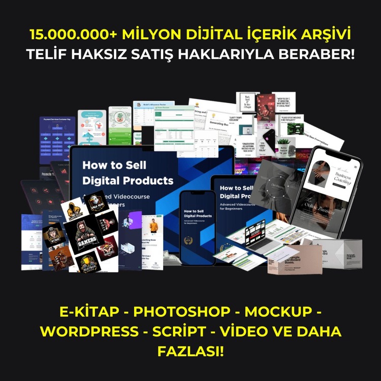 15 Milyon Dijital Ürün