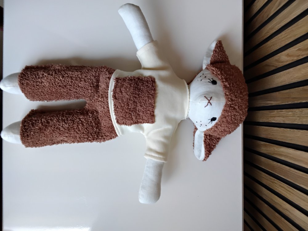 Peluş Detaylı Minik Kuzucuk El Yapımı Oyuncak