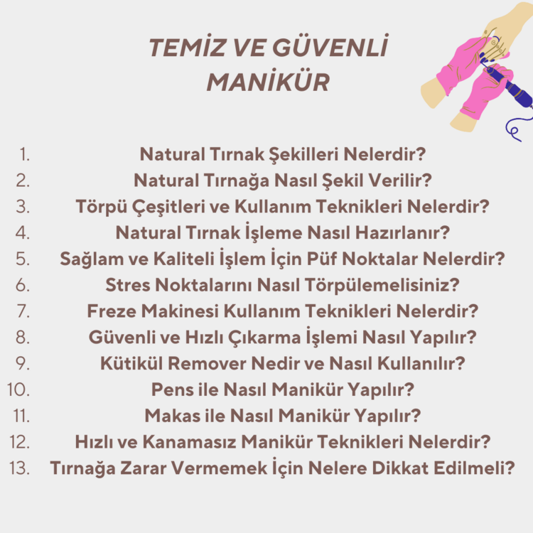 Macro Manikür Eğitimi