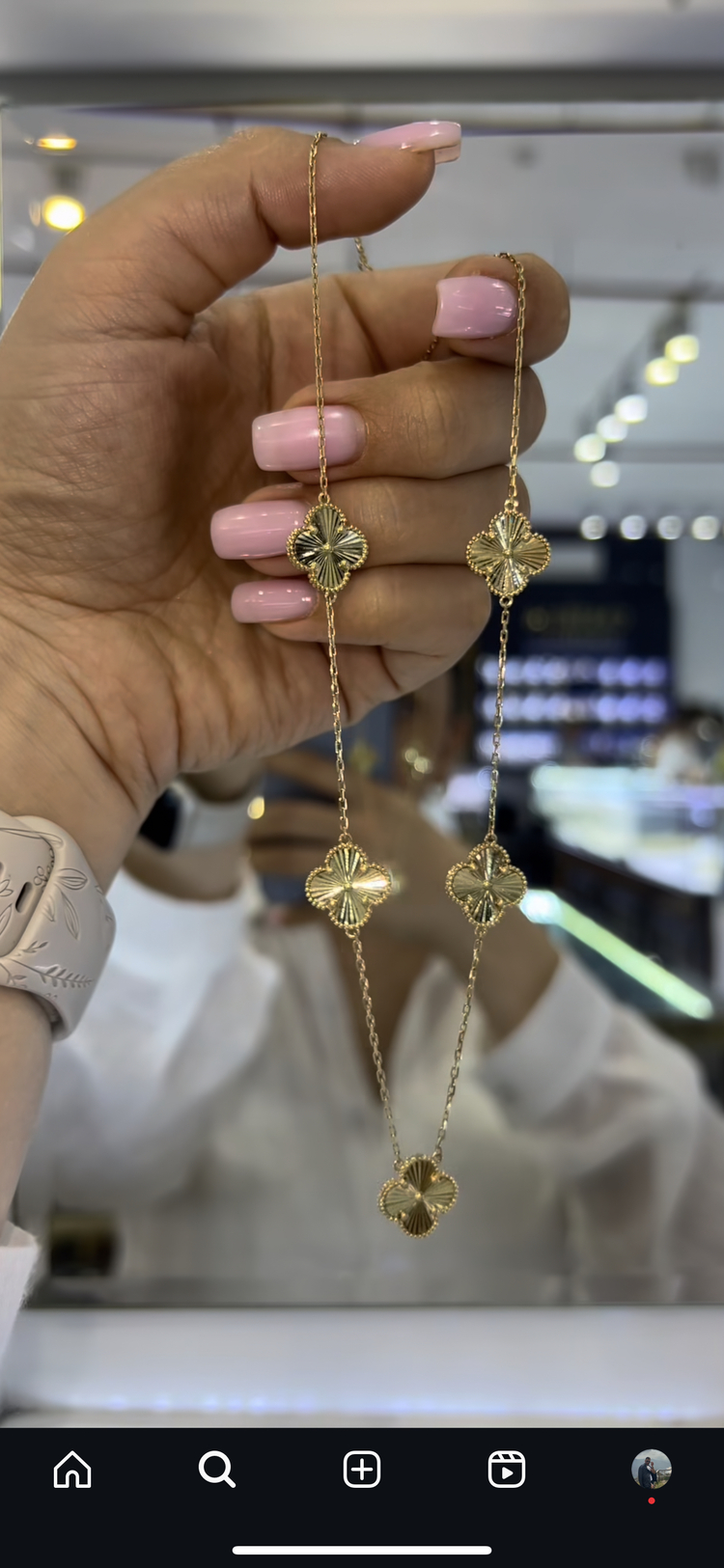 Özel Tasarım Gold Kolye