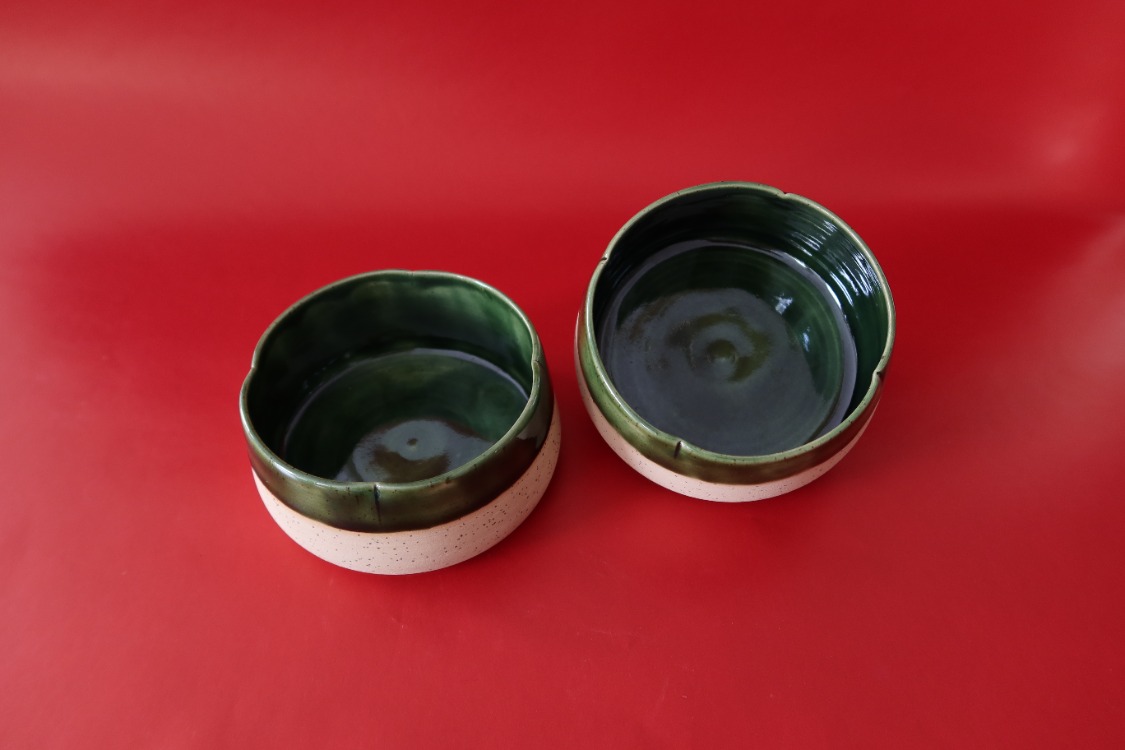 Clover Bowl Christmas Green