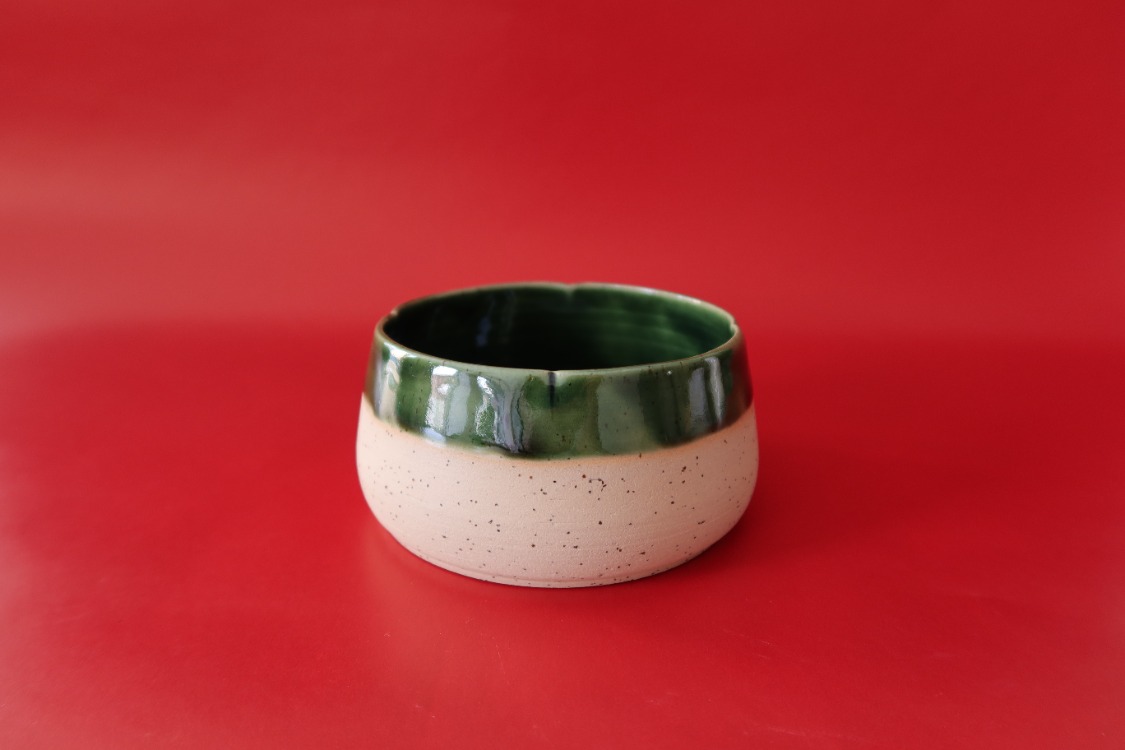 Clover Bowl Christmas Green