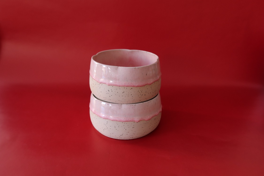 Clover Bowl Light Pink