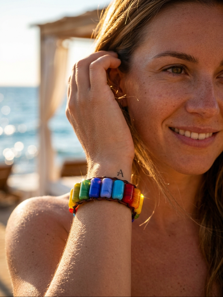 Murano Rainbow Bileklik