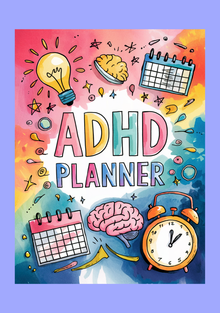 ADHD Dostu Haftalık Dijital Planner (PDF)