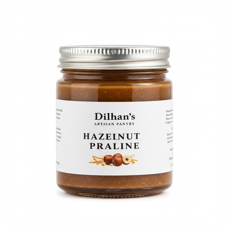 fındık-krokan. hazelnut praline