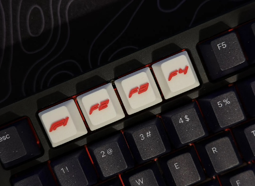 F1 F2 F3 F4 Keycap Seti – Gaming Klavye Tuşları