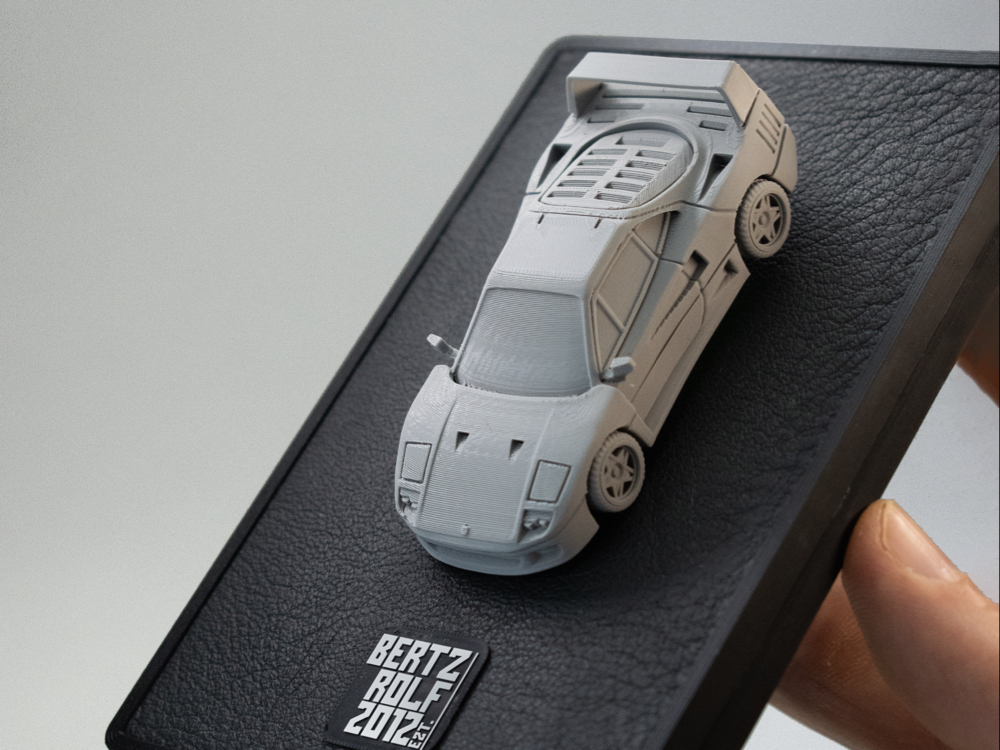 Ferrari F40 Boyanabilir Araba Kiti