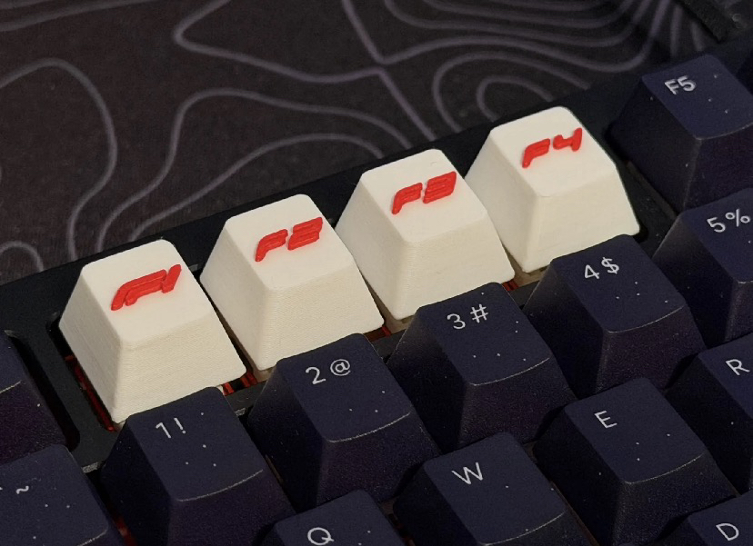 F1 F2 F3 F4 Keycap Seti – Gaming Klavye Tuşları