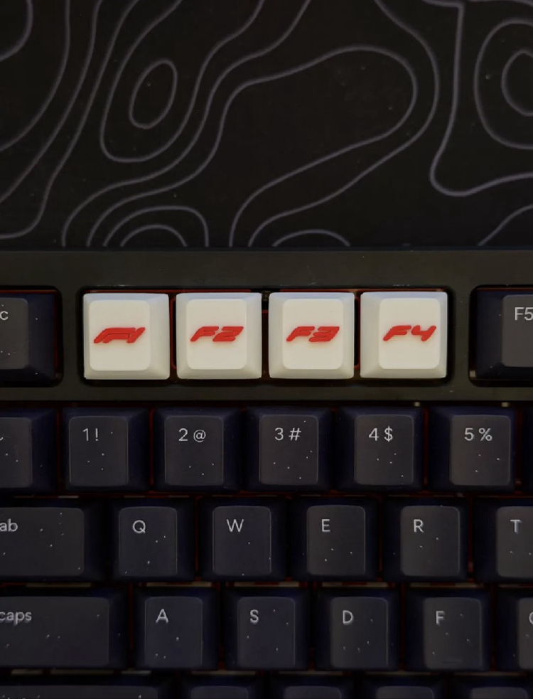 F1 F2 F3 F4 Keycap Seti – Gaming Klavye Tuşları