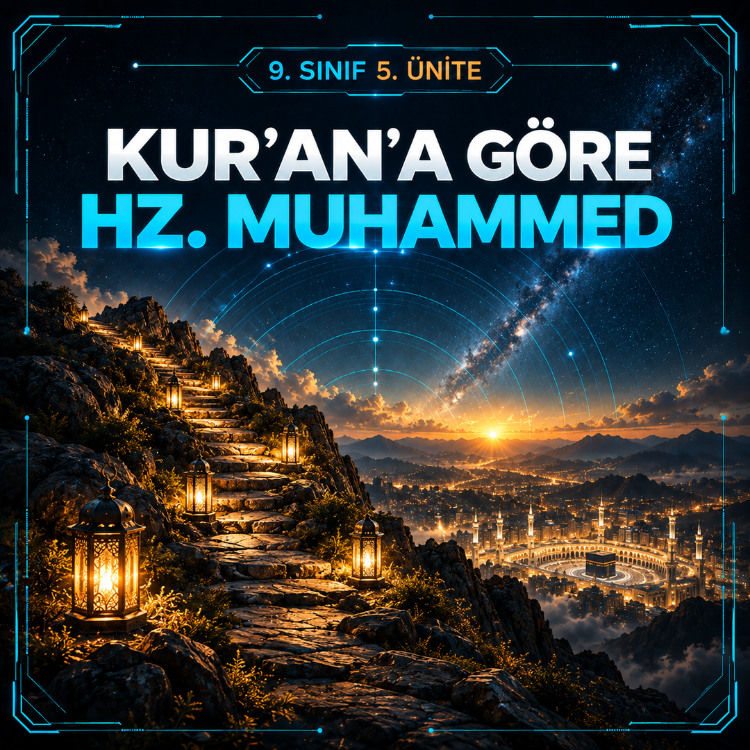 9. SINIF 5. ÜNİTE – KUR’AN’A GÖRE HZ. MUHAMMED