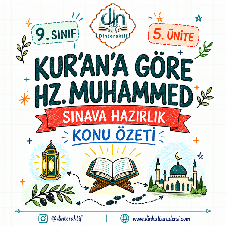 9. SINIF 5. ÜNİTE KOLAY TEKRAR
